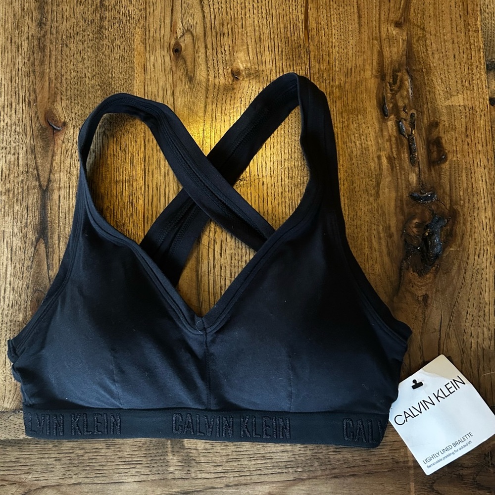 Calvin Klein Women's Black Bralette